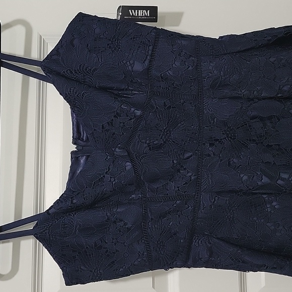 WHBM Lace Midi |Officer Blue (Navy) |  Size 14  👗 - Picture 3 of 16
